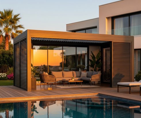 GOLD LOUVER